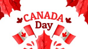 Happy Canada Day word scramble